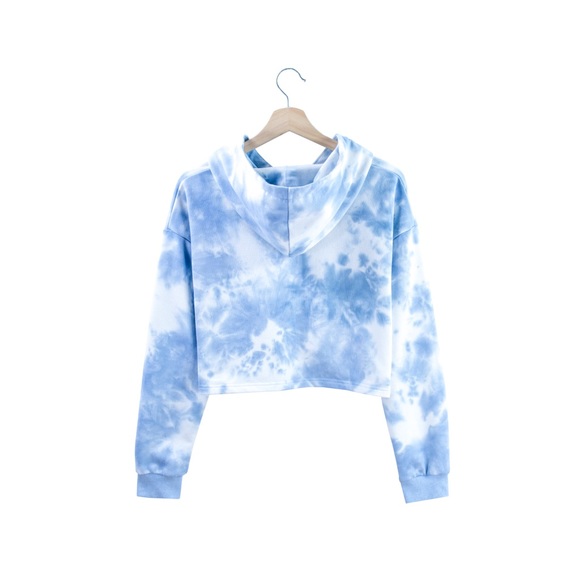 100% cotton sky blue tie dye jacket - Picture 2 of 2